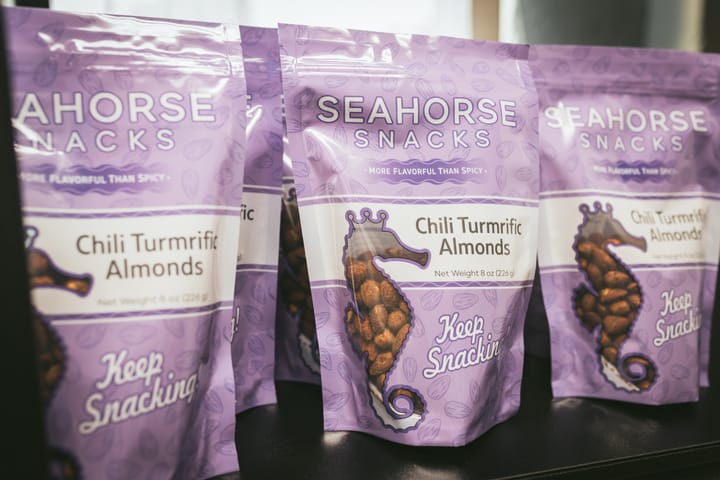 Find the Gift: one spectacularly strong woman and her Seahorse Snacks.