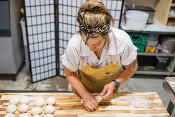 A tough industry, a tougher woman: Rossville's own spitfire pastry chef.